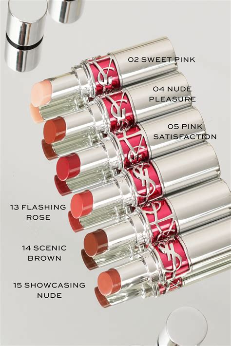 ysl lip glaze|ysl lipstick candy glaze.